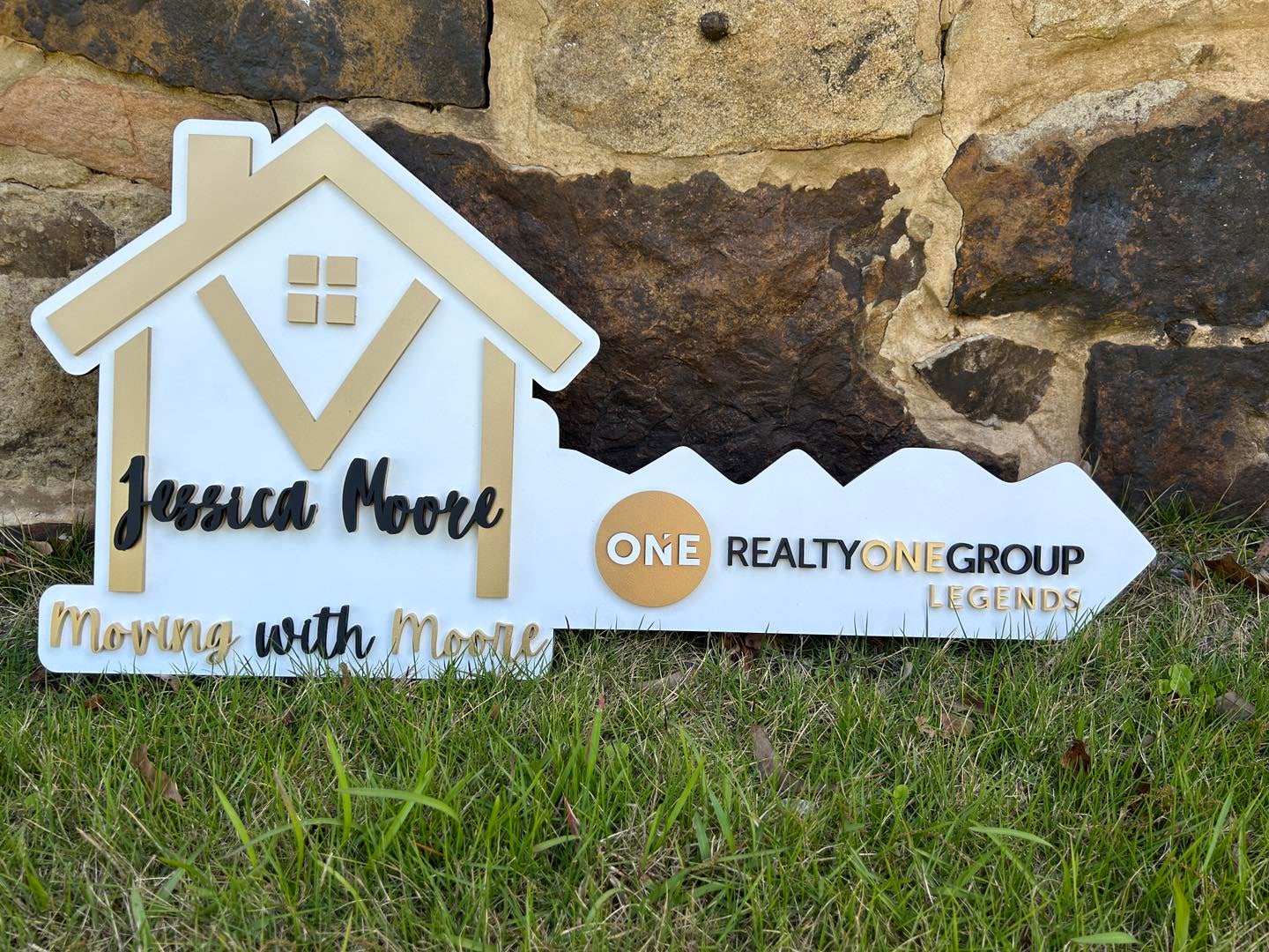 Realtor Key photo prop sign.