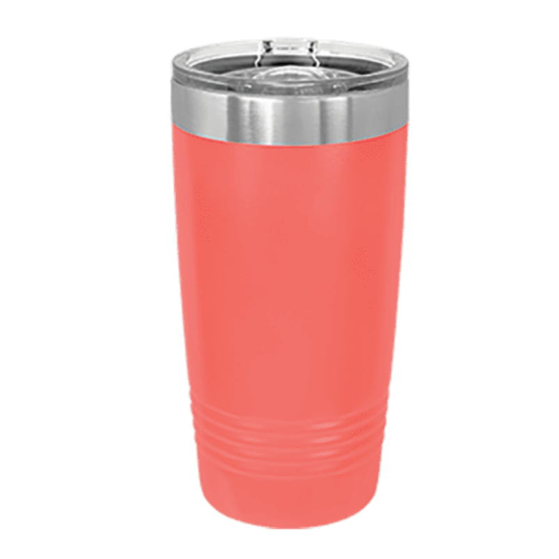 20oz tumbler coral