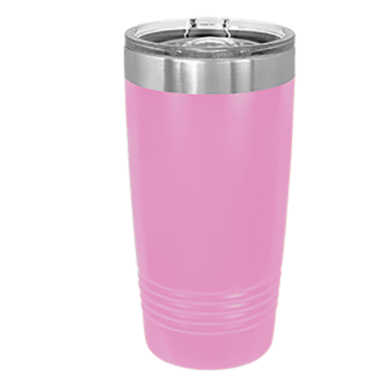 20oz tumbler light purple