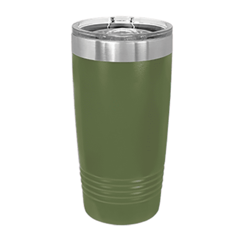 20oz tumbler olive green