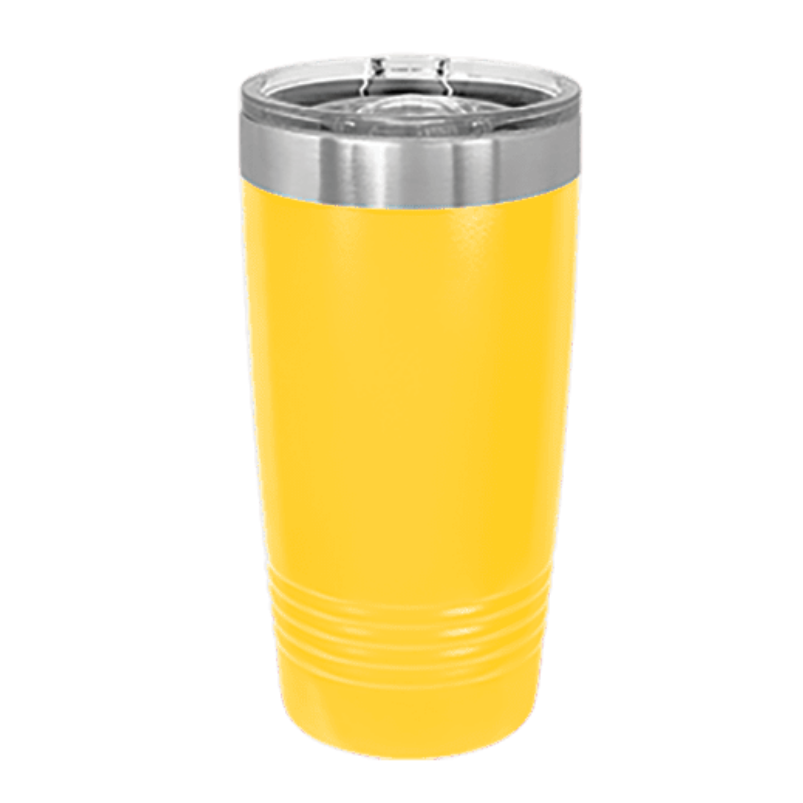 20oz tumbler yellow