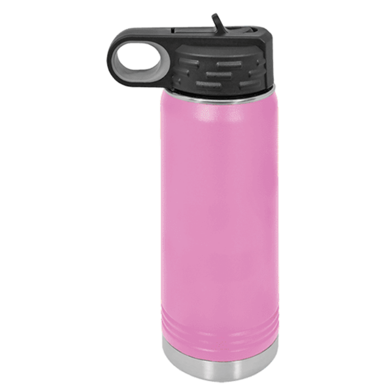 20oz water bottle light purple
