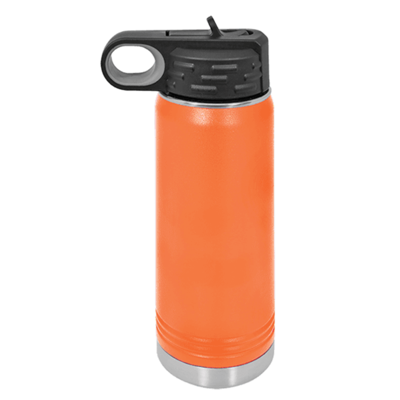 20oz water bottle orange