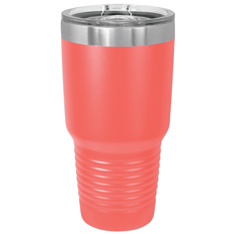 30oz tumbler coral