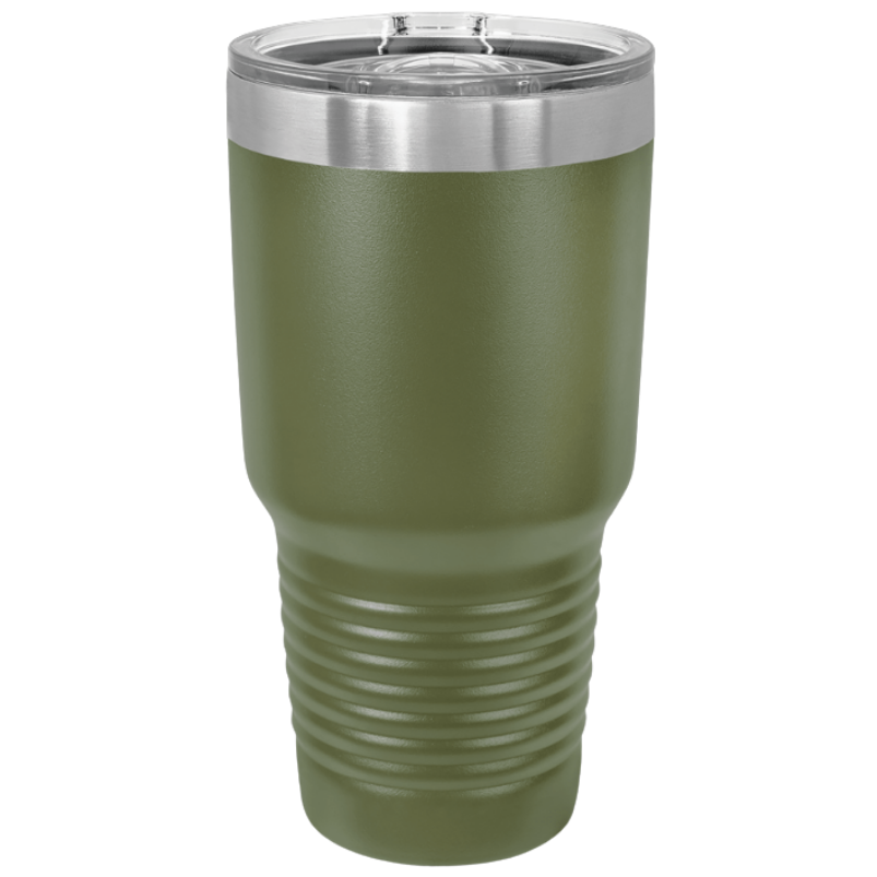 30oz tumbler olive green