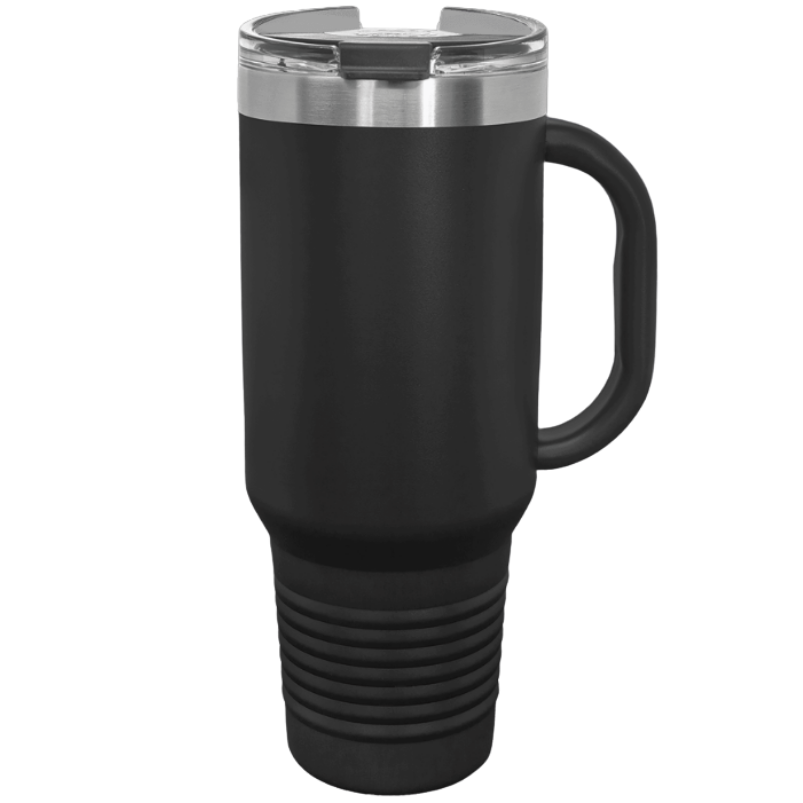 40oz tumbler black