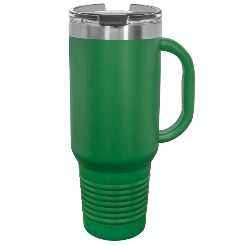 40oz tumbler green