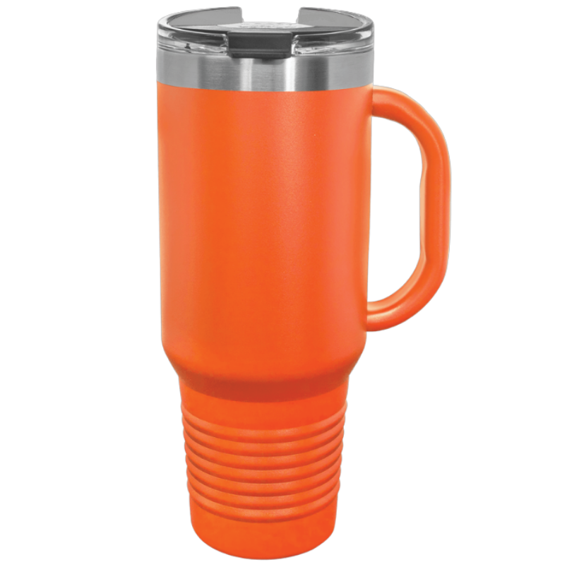 40oz tumbler orange