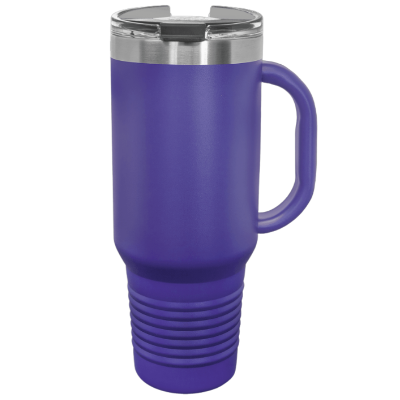 40oz tumbler purple