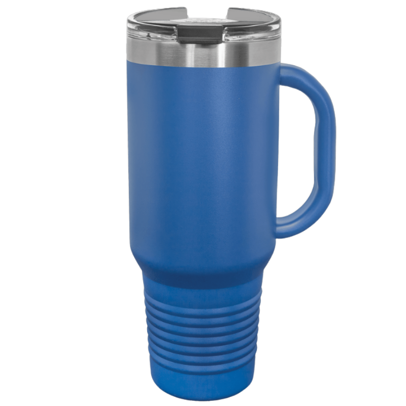 40oz tumbler royal blue