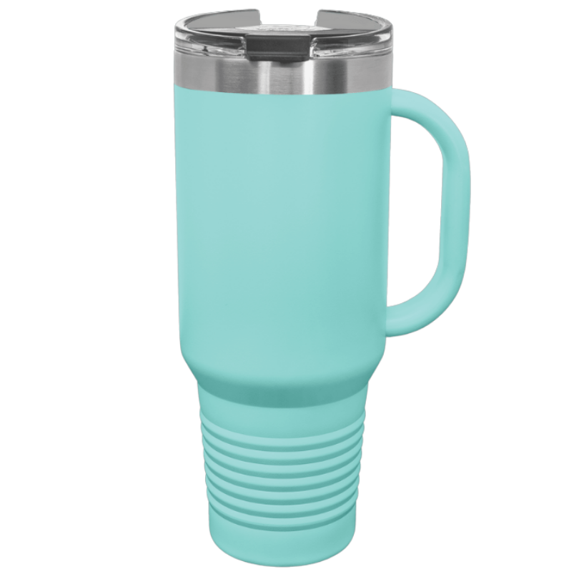 40oz tumbler teal