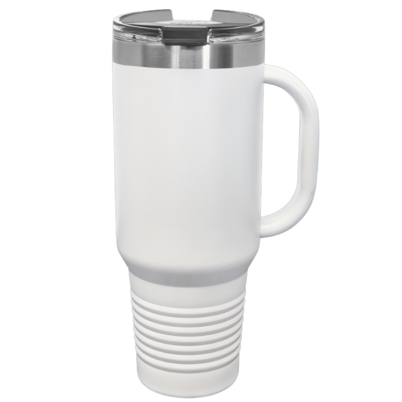 40oz tumbler white