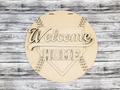 Unfinished DIY sign for crafters that you will receive.