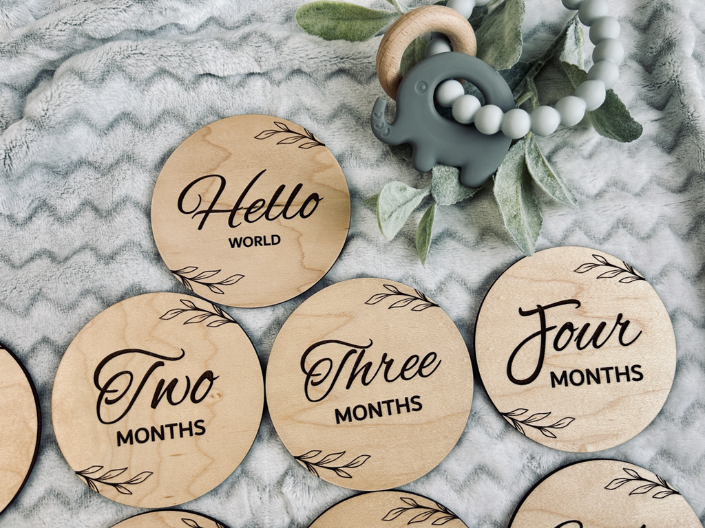 Group photo of Hello World and some of the monthly milestones.