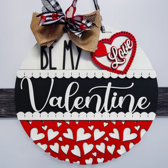 Sample of a finished sign.