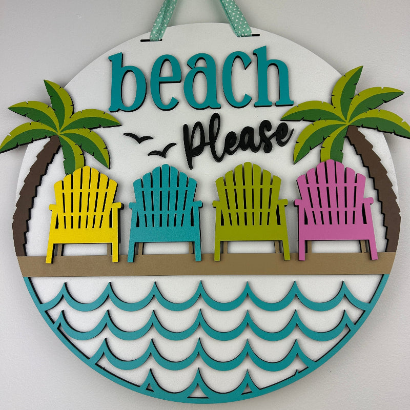 Sample version of a finished sign.