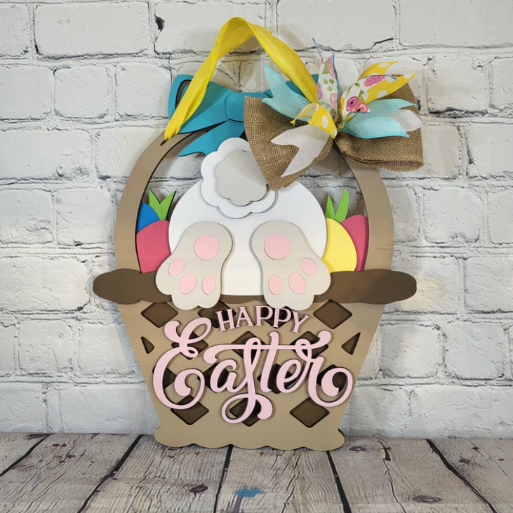 Sample finished version of the door sign.