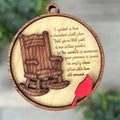 Memorial ornament for a loved one that has passed.
