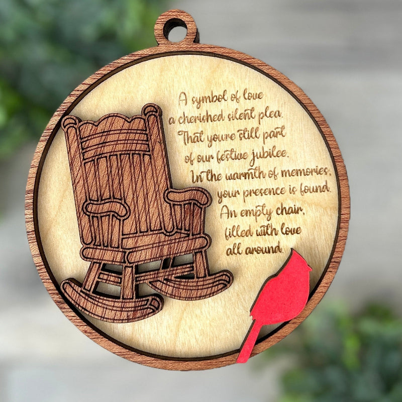 Memorial ornament for a loved one that has passed.