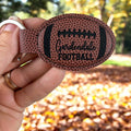 Leatherette Gardendale football keychain.