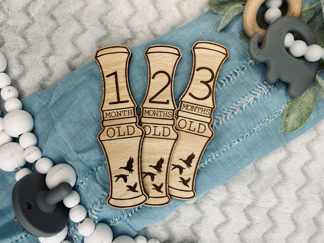 New baby duck hunting monthly milestones.