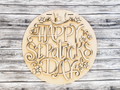 Unfinished DIY sign for crafters that you will receive.