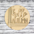 Unfinished DIY sign for crafters that you will receive.