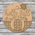 Unfinished DIY sign for crafters that you will receive.