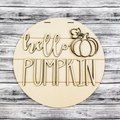 Unfinished DIY sign for crafters that you will receive.