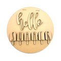 Unfinished DIY sign for crafters that you will receive.