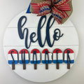 Hello Summer Popsicles door sign.