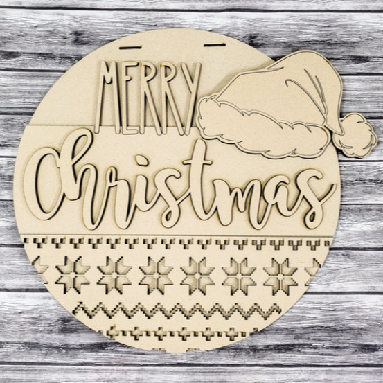 Unfinished DIY sign for crafters that you will receive.