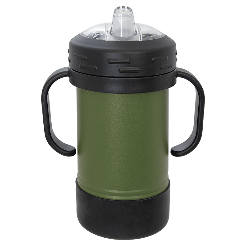 olive green sippy cup