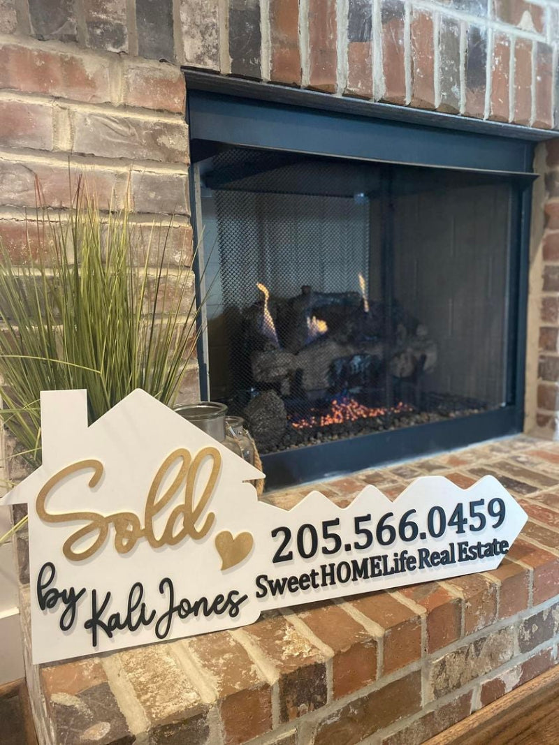 Realtor Key made as a photo prop for closing day.