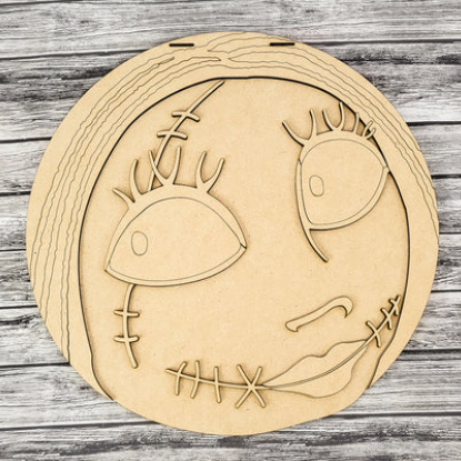 Unfinished DIY sign for crafters that you will receive.