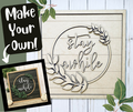Make your own sign.