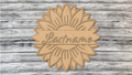Unfinished DIY sign for crafters that you will receive.