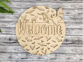 Unfinished DIY sign for crafters that you will receive.