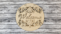 Unfinished DIY sign for crafters that you will receive.