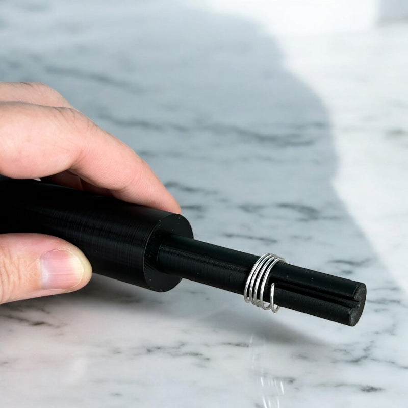 A different angle of the small wand.